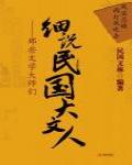 細說民國大文人:那些文學大師們